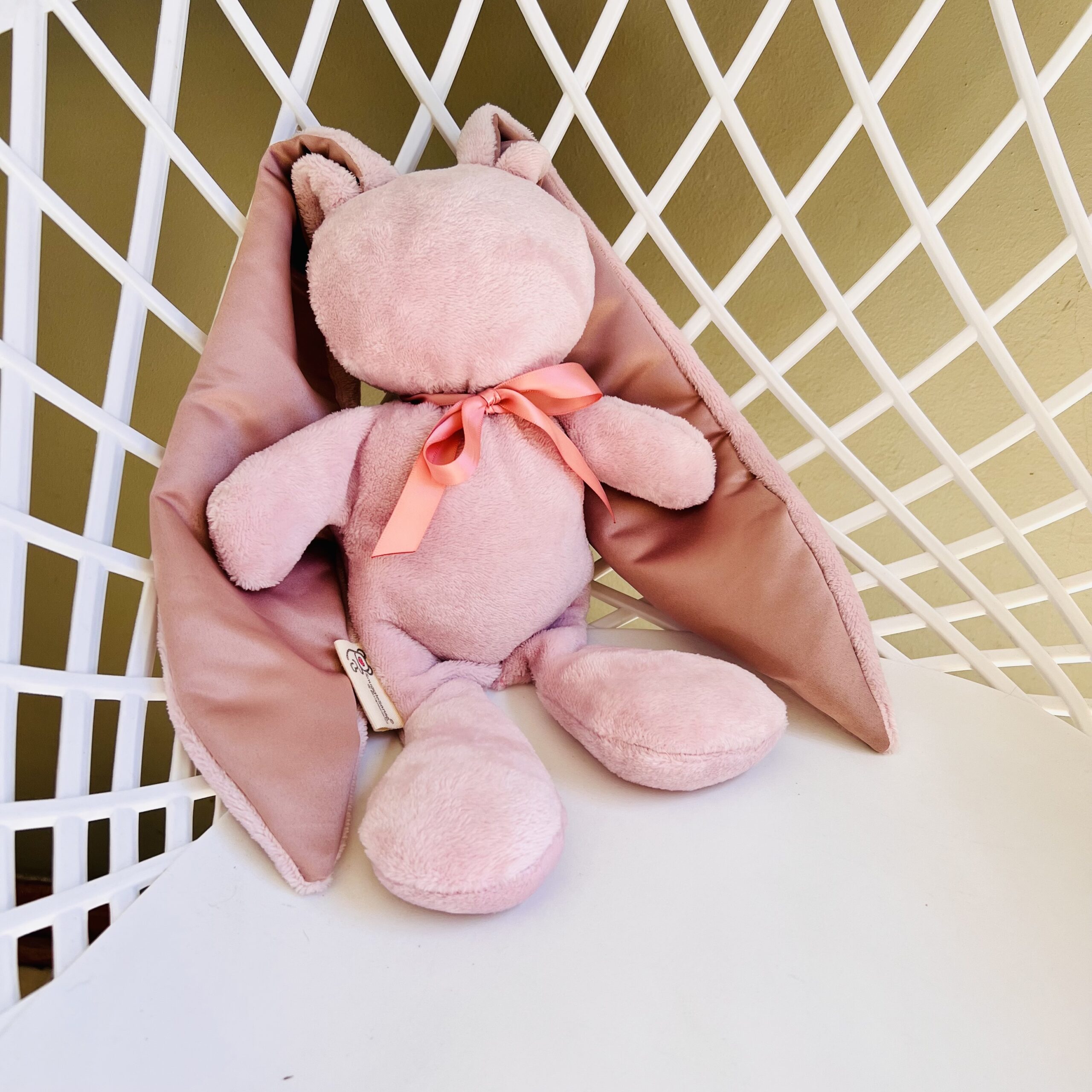 Weighted Pink Comfort Bunny - Image 3
